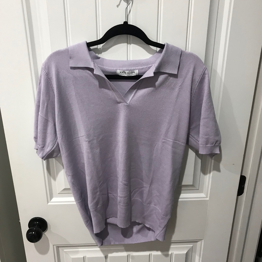 Kate Kasin Sweater Polo